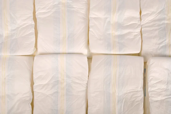 Pile of XXXL diapers. — Stock Photo, Image