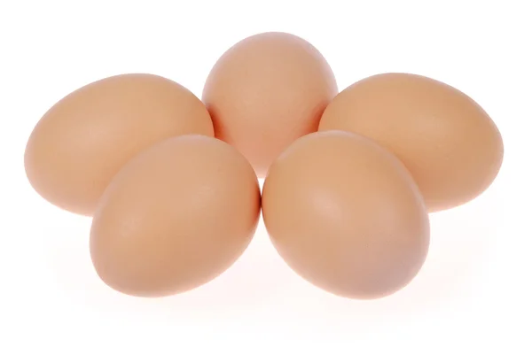 Five eggs — Stock Photo, Image
