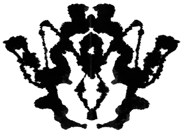 Teste de Rorschach — Fotografia de Stock