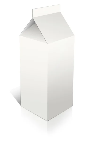 Krabice od mléka — Stock fotografie