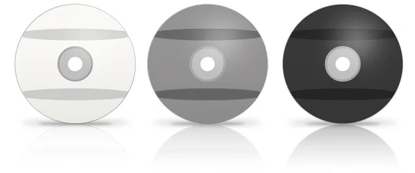 Мультимедийные диски — стоковое фото