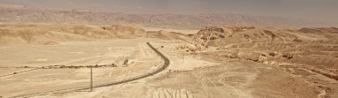 Desert Highway - Panoramic picture clipart