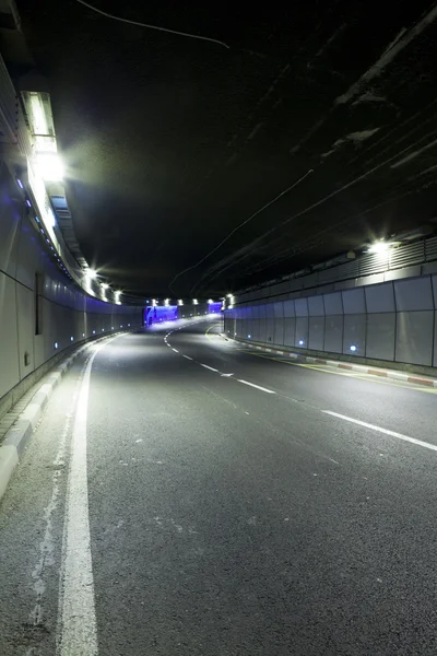 Tunnel - Urban highway road tunnel — Stock Photo, Image