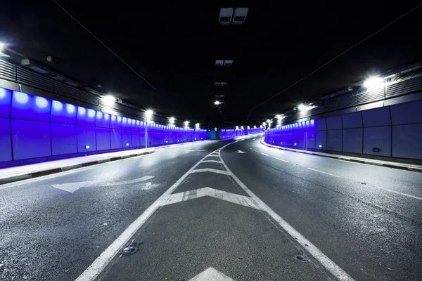Túnel - túnel rodoviário urbano — Fotografia de Stock