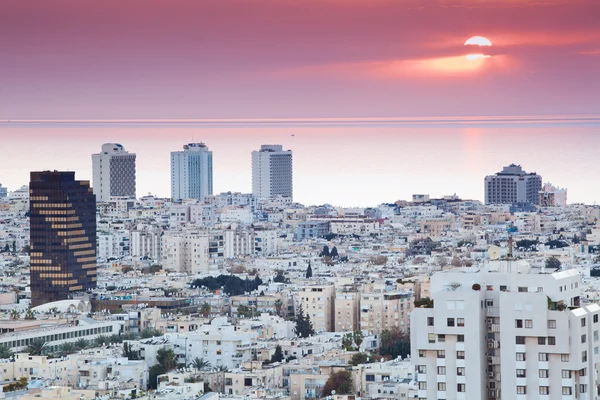 Tel aviv skyline — Stock Photo, Image