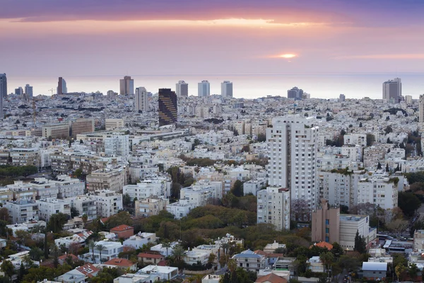 Tel aviv skyline — Stock Fotó