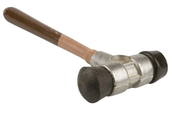 Oude rubber hamer — Stockfoto