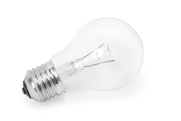 Bulb Over White — Stock Photo, Image