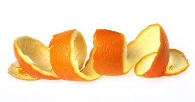 An orange peel. clipart