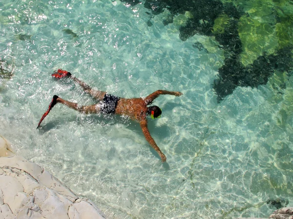 O mergulhador — Fotografia de Stock
