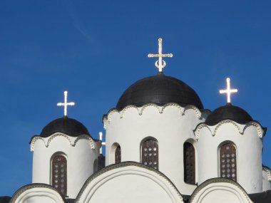 Orthodox temple clipart