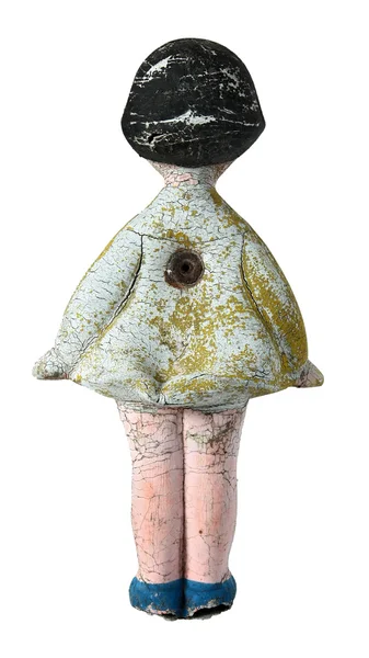 Bambola di gomma vecchia — Foto Stock