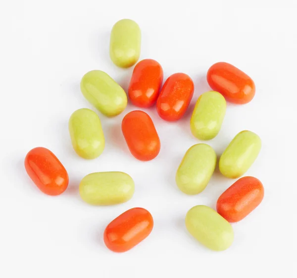 Diverse färgglada karameller — Stockfoto
