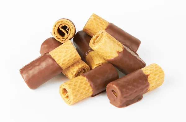 チョコレート ワッフル クッキー — ストック写真