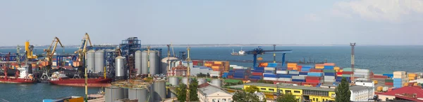 Πανοραμική θέα στο λιμάνι — Φωτογραφία Αρχείου
