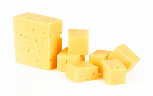 Pieces of Cheese — Stock Photo, Image