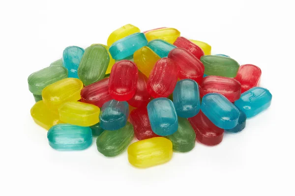 Разнообразные красочные конфеты — стоковое фото