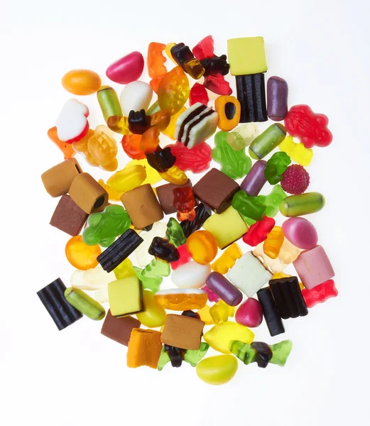 Assortimento di caramelle colorate — Foto Stock