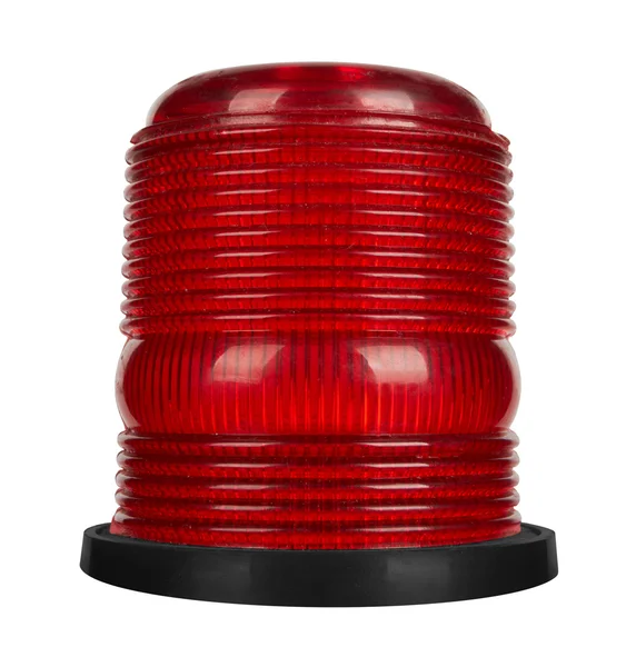 Rotes Blinklicht — Stockfoto