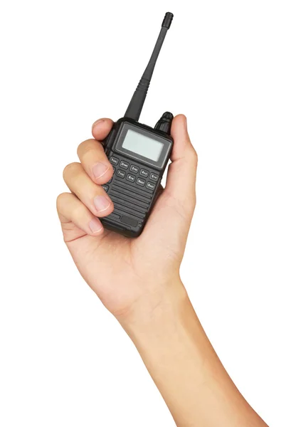 Rádio portátil walkie-talkie — Fotografia de Stock