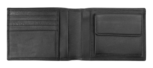 Dompet kulit hitam — Stok Foto