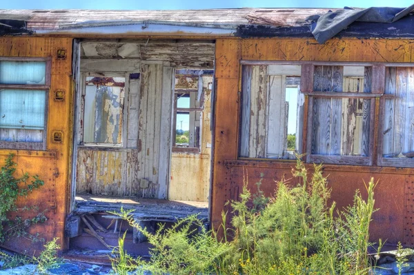 stock image Abandoned Rail Car