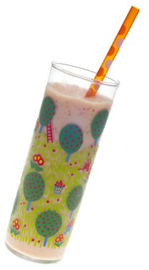 taze çilek muz smoothie