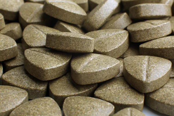 Haldy travnaté tablety — Stock fotografie