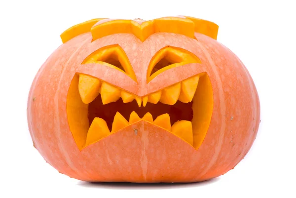 stock image Evil Halloween pumpkin