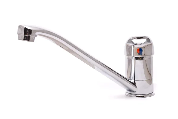 Mixer tap isolated on a white background — Stock Photo, Image