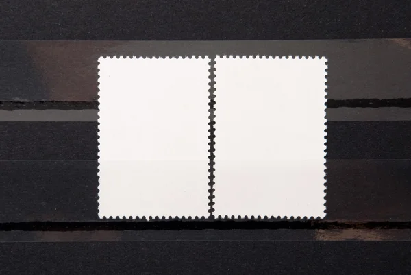 Σαφές γραμματόσημα στη σελίδα άλμπουμ — Φωτογραφία Αρχείου