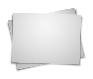 Stack of papers clipart