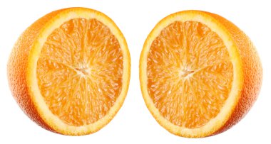 Half orange clipart