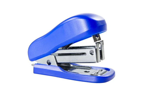 Blue mini stapler — Stock Photo, Image