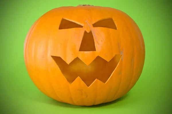 Scary halloween pumpkin — Stock Photo, Image