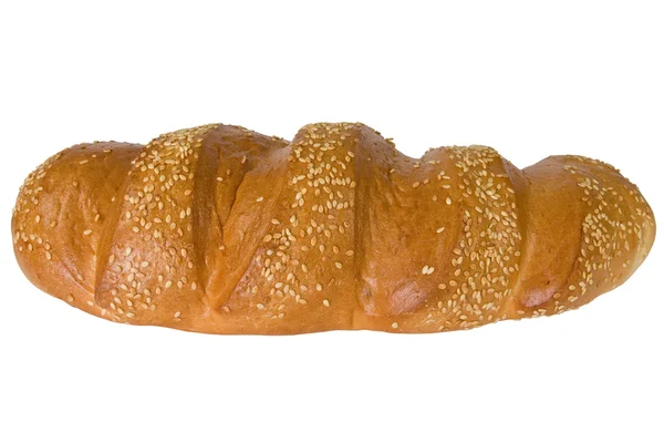 Pane con semi di sesamo — Foto Stock