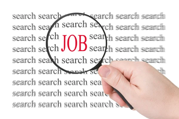 Searching for a job — Stock Photo, Image