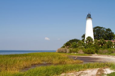 Florida Lighthouse St Marks clipart