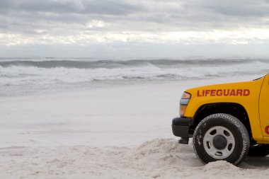 Storm Lifeguard Truck clipart