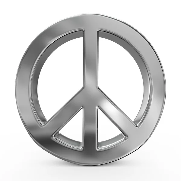 和平的标志。3d — 图库照片