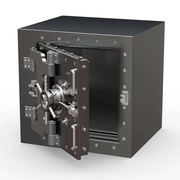 Safe in stainless steel. Bank Vault — Stock Photo, Image