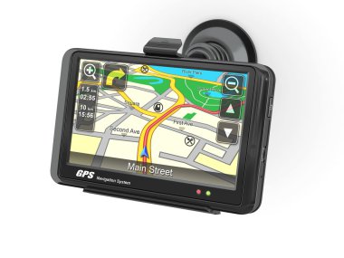 navigasyon sistemi. GPS. 3D
