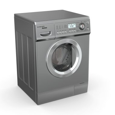 Closed washing machine clipart