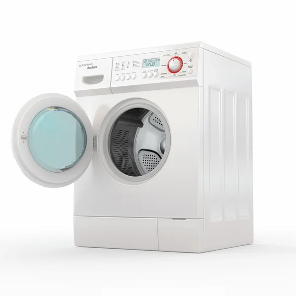 Washing machine. 3d — Stock Photo, Image
