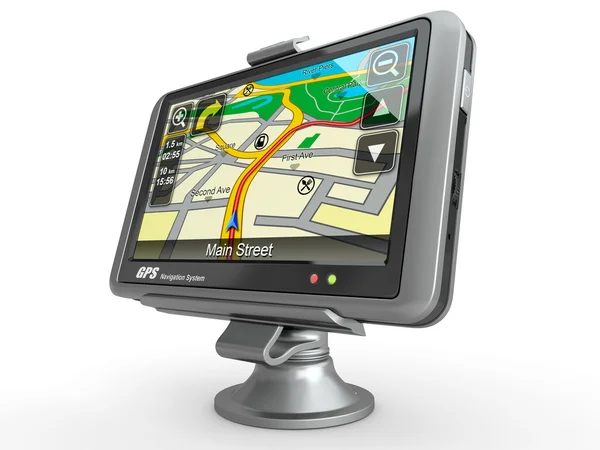 Navigation system. Gps. 3d — Stock Photo, Image