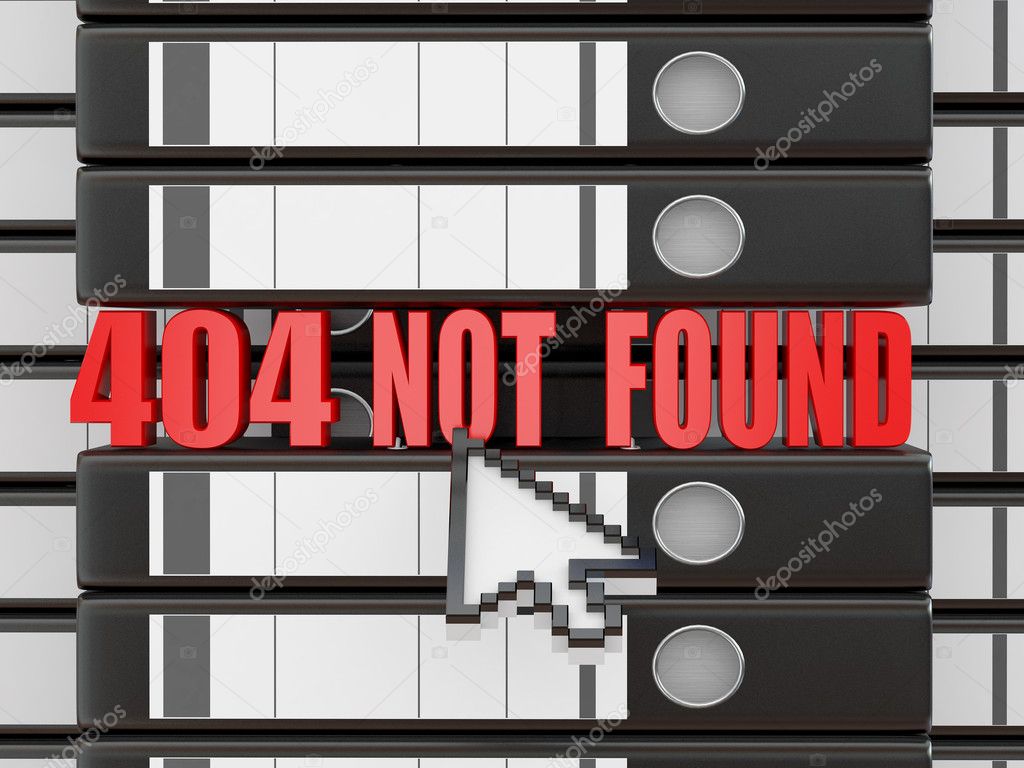Error 404. File not found. Binders