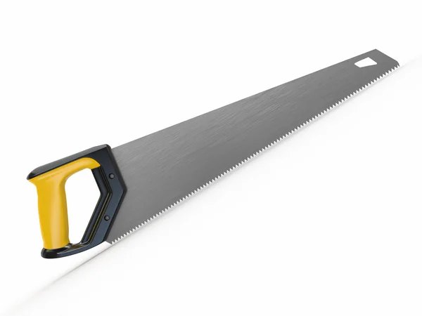 Тривимірна ножівка на задньому плані — стокове фото