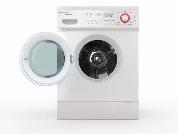Open washing machine — Stock Photo, Image