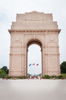 India Gate in New Dalhi clipart