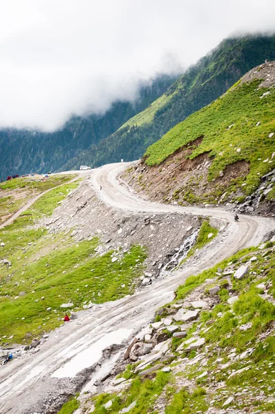 Road in mountains Royalty Free Stock Images